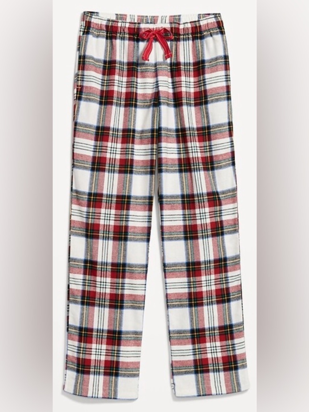 NWT Old Navy Red, White & Blue Plaid Lounge Pants S